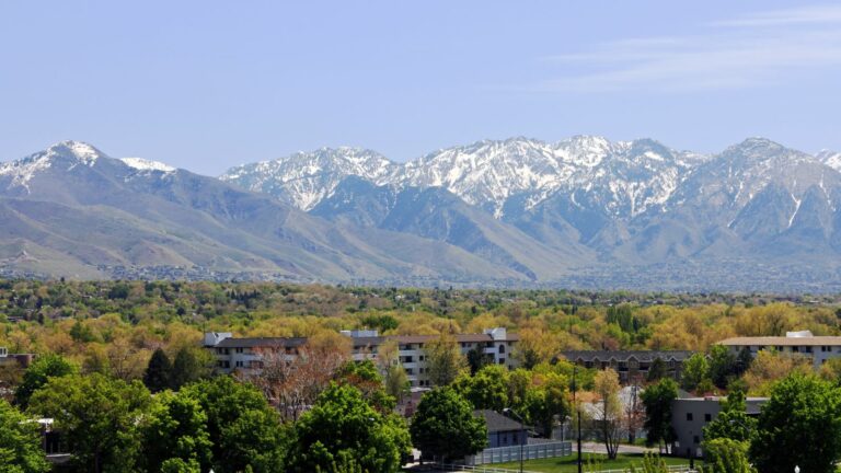 Wasatch Mountains Valley